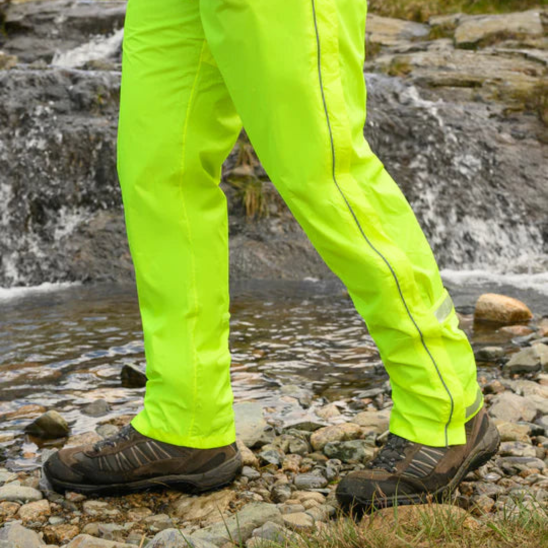 Full Zip Packable Overpants (neon yellow)