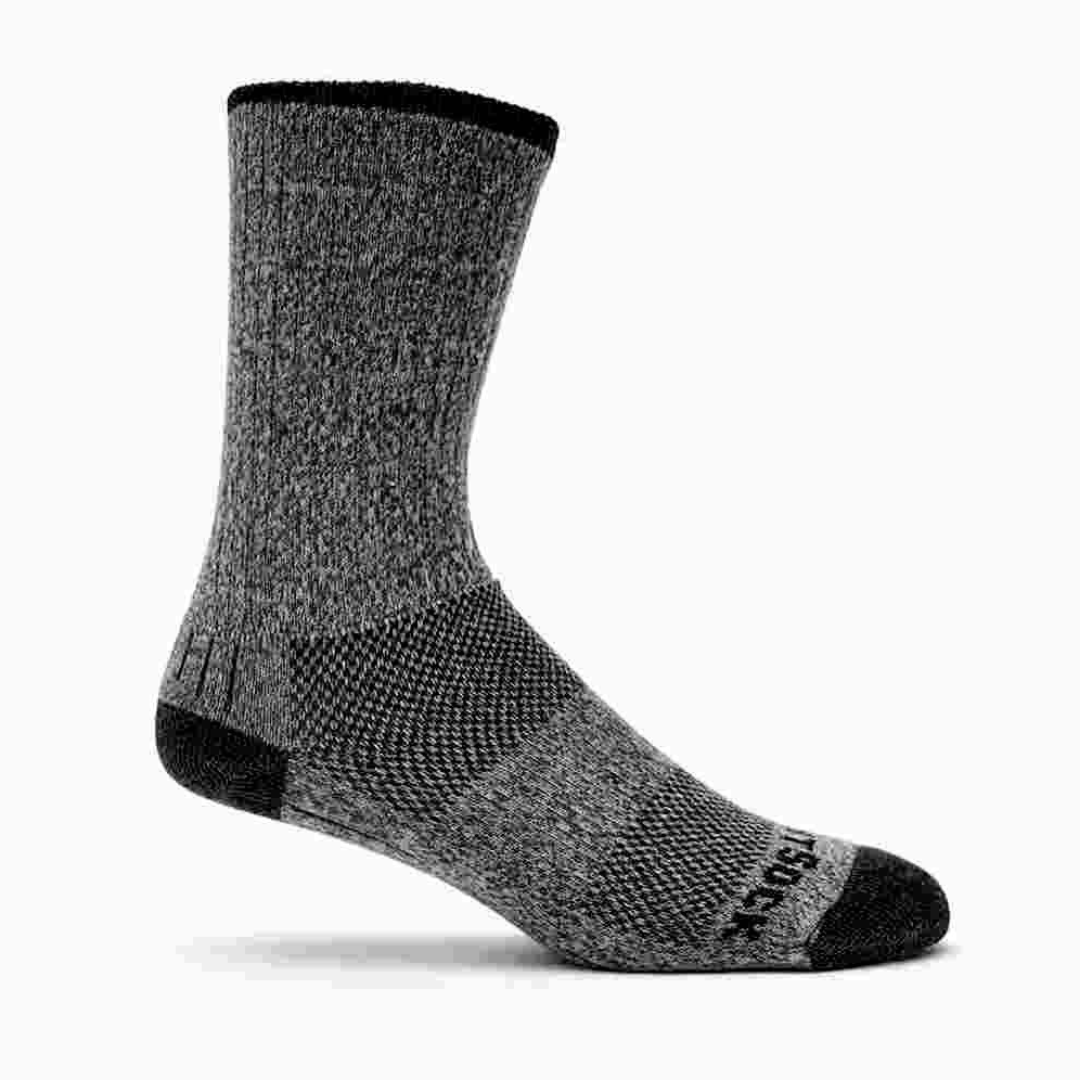 Adventure - Crew Sock - Black Marl