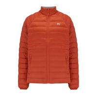 Mens Polar Reversible Down Jacket (orange/grey)