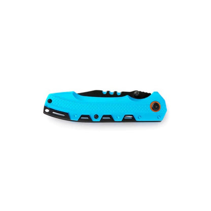 Lock Knife Blue Aluminium Handle
