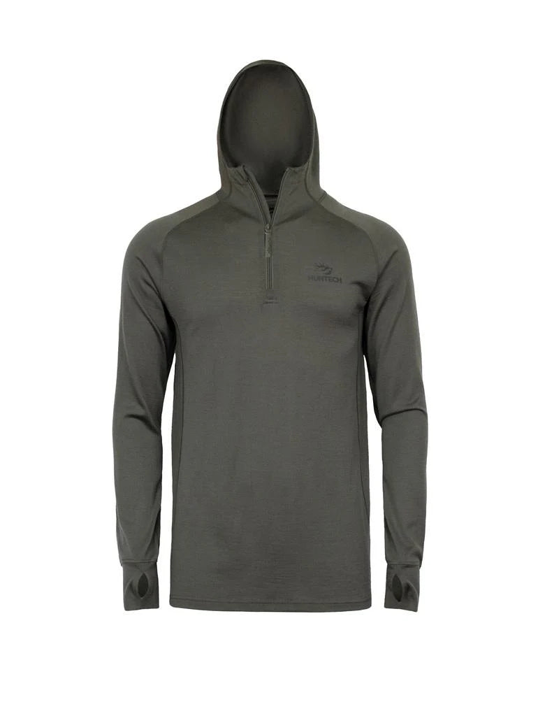 Huntech Men's Primal Merino Hoodie (commando)