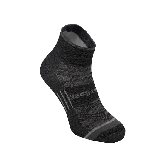 Coolmesh II - Quarter Socks - Black Pearl