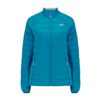 Ladies Polar Reversible Down Jacket (petrol/grey)