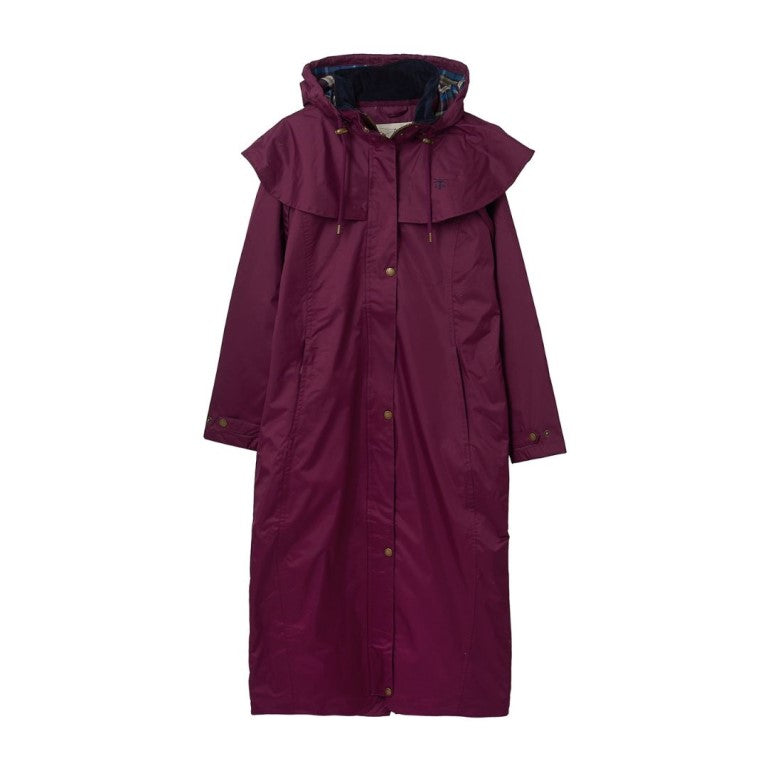 Ladies Outback Coat full length (plum)