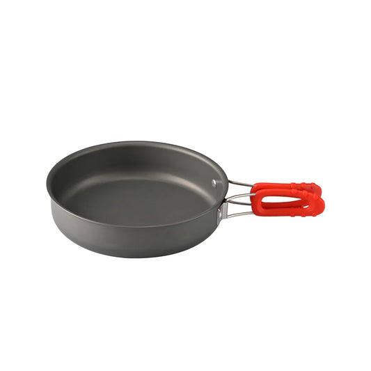 Domex Anodised Frying Pan with red handle | Ships From Melbourne