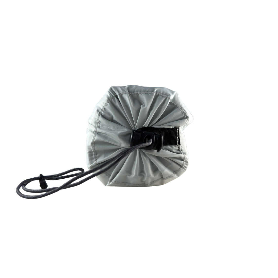 Domex 3-season (R4.9) Core XT inflatable sleeping mat - Grey - In stuff sack drawstring end