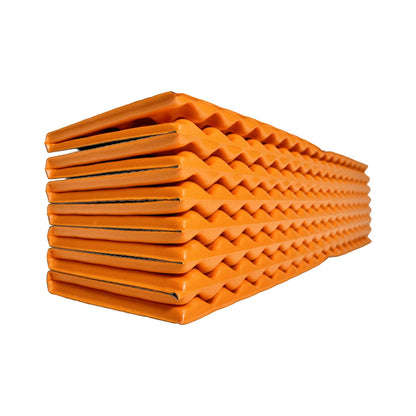 Domex Lightweight Base Mat Ultra R1.9 in orange with raised bump pattern and accordion-style 14 folding sections | Ships from Melbourne