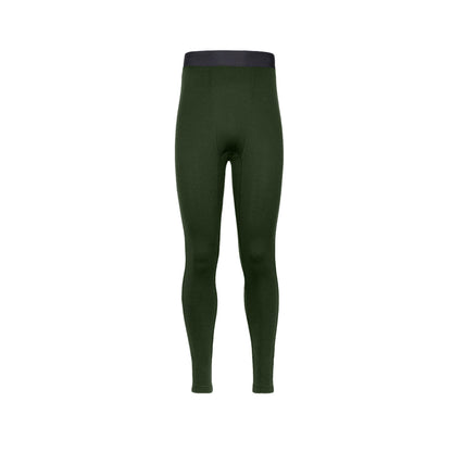 Front view of Domex Thermalayer Men’s Pants - Dark Olive. Ships from Melbourne | DOMAP6000, DOMAP6001, DOMAP6002, DOMAP6003, DOMAP6004, DOMAP6005, DOMAP6006, DOMAP6007