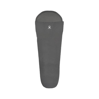 Front view of Domex Mummy Polyester Liner - Grey | Ships from Melbourne