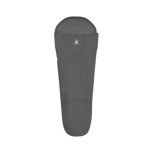 Front view of Domex Mummy Polyester Liner - Grey | Ships from Melbourne