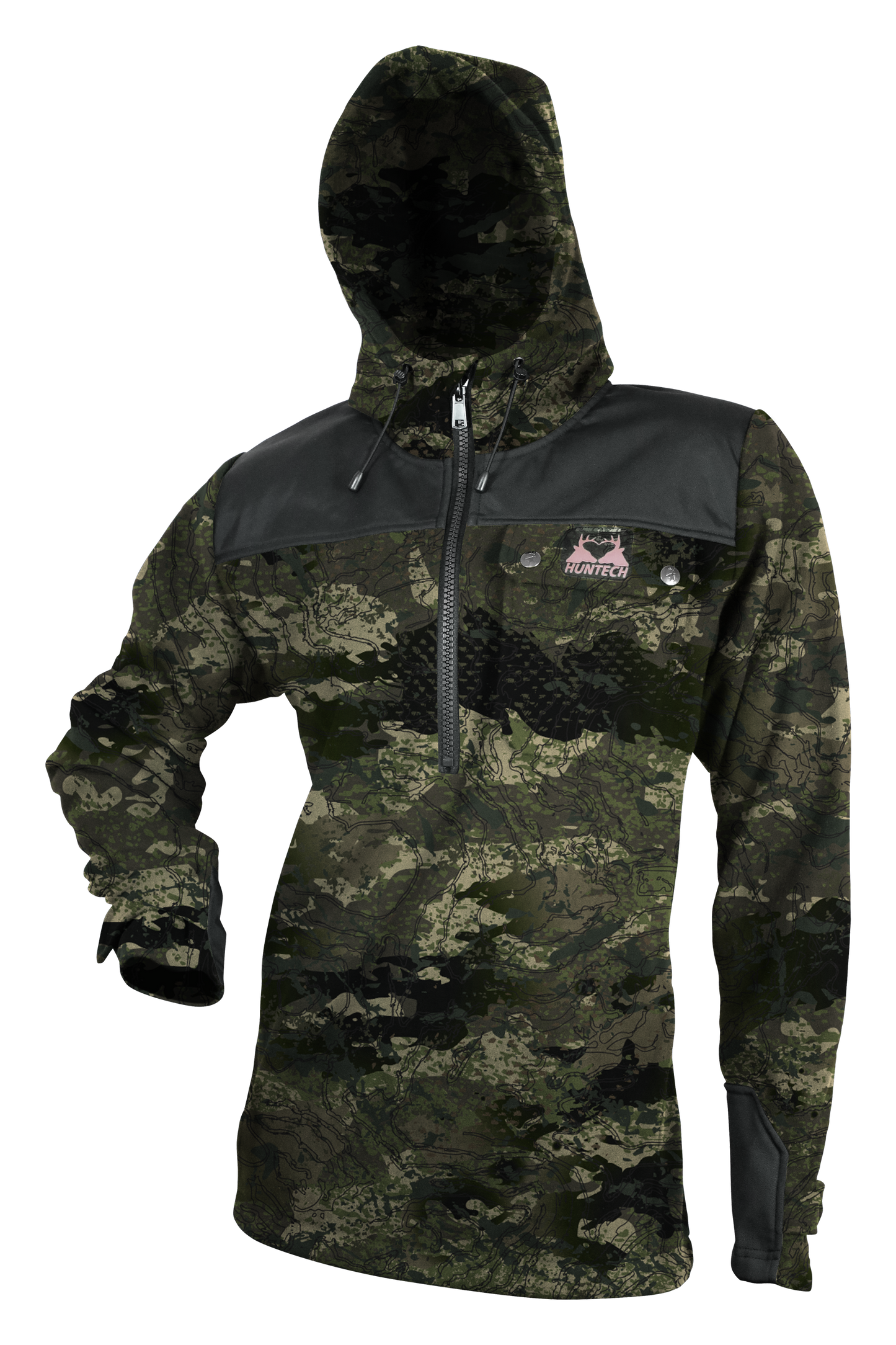 Huntech Women's Bush Basics Coat G2 (kakariki)