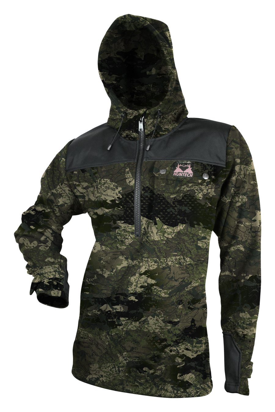 Huntech Womens Bush Basics Coat G2 (kakariki)