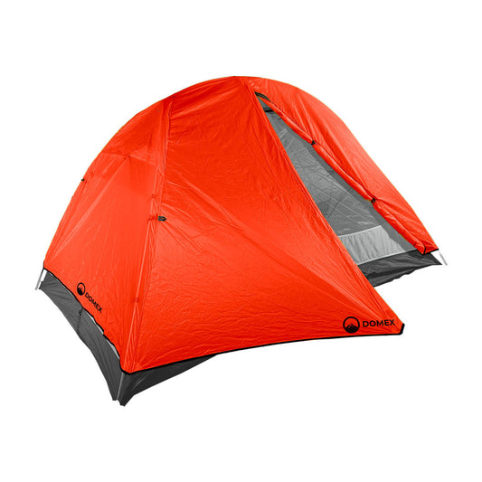 Domex Scout 1, 3-season tent for 1+ person - Orange / Grey | Ships from Melbourne