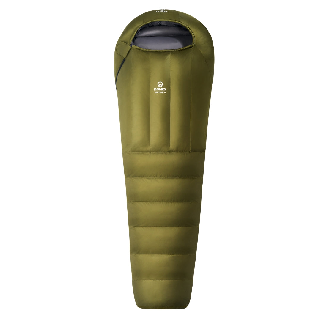 Domex Venture XT Sleeping Bag - Green. Ships | DOM101olive, DOM106