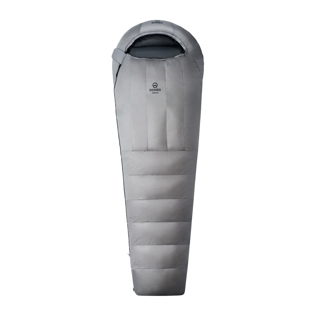Domex Zenith 4-season down sleeping bag - grey. Ships from Melbourne | DOM121