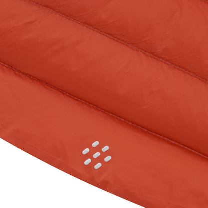 Men's Alpine Packable Down Vest (burnt orange)