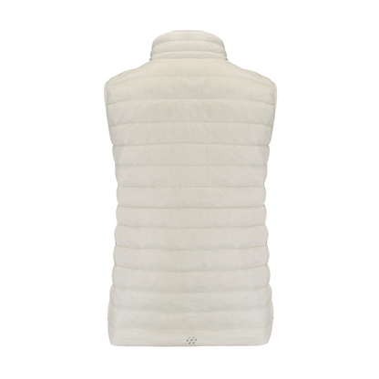 Ladies Alpine Packable Down Vest (ivory)