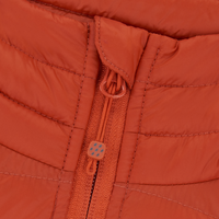 Mens Alpine Packable Down Vest (burnt orange)