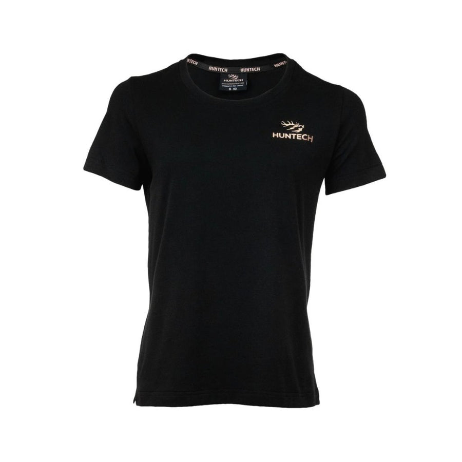 Huntech Womens Foil Stag Tee (black)