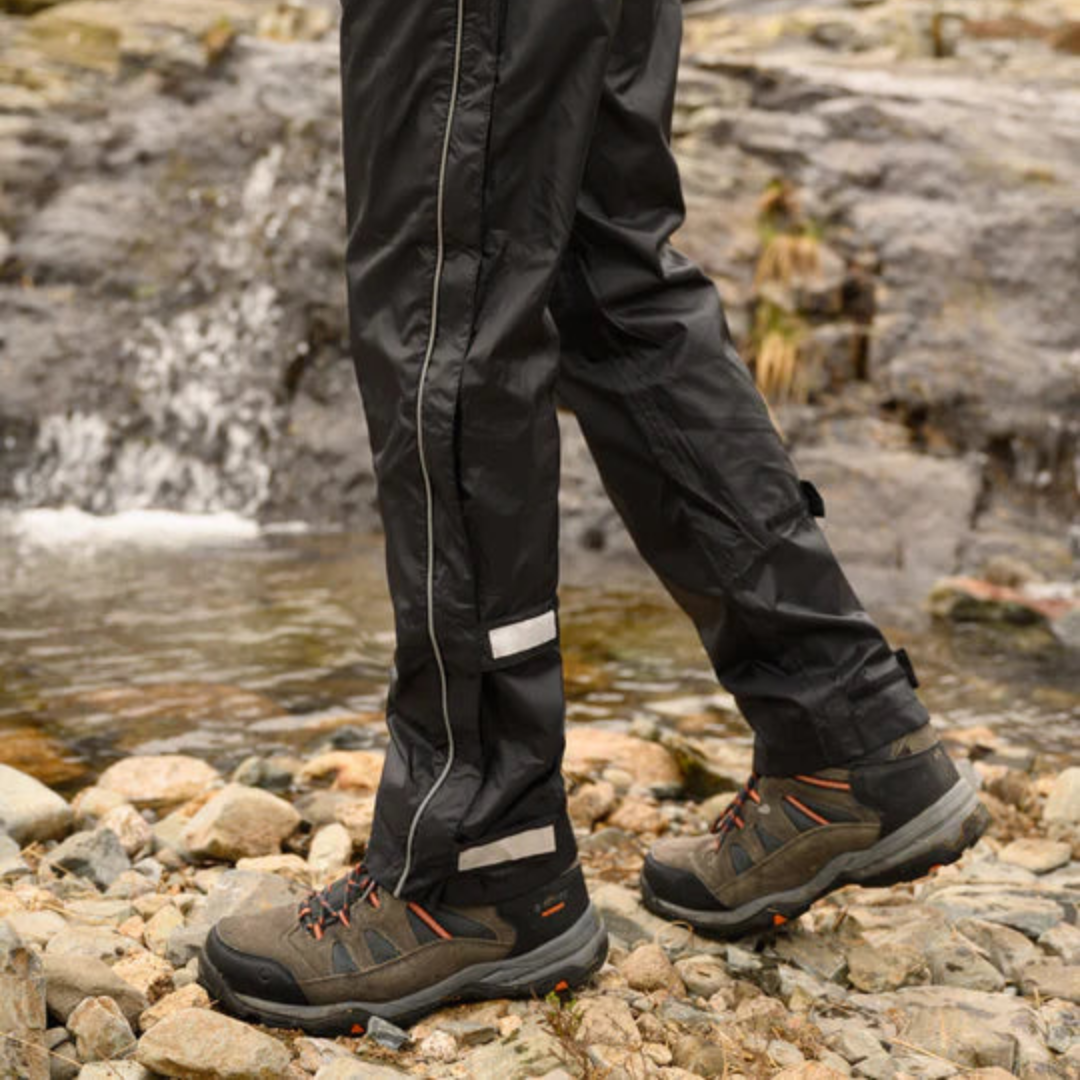 Full Zip Packable Overpants (black)