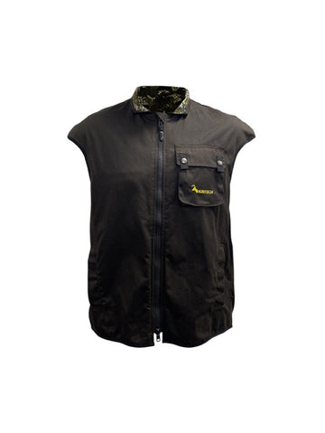 Huntech Oilskin Vest (kakariki)