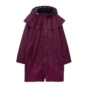 Ladies Outrider Coat 3/4 length (plum)