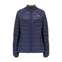 Ladies Polar Reversible Down Jacket (navy/mustard)