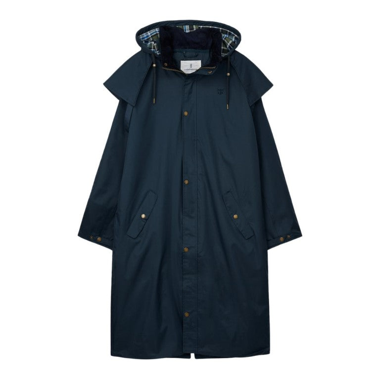 Men's Stockman Coat full length (deep night)