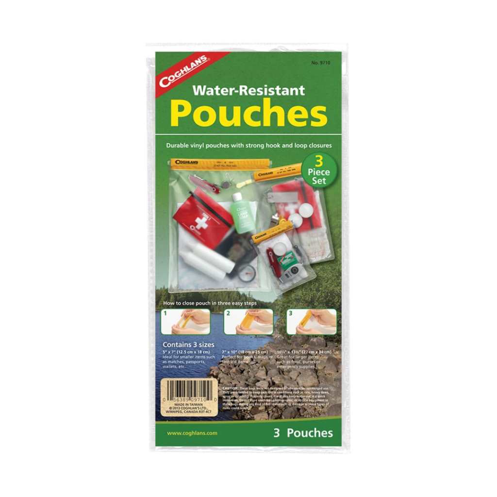 Water Resistant Pouches (set of 3)