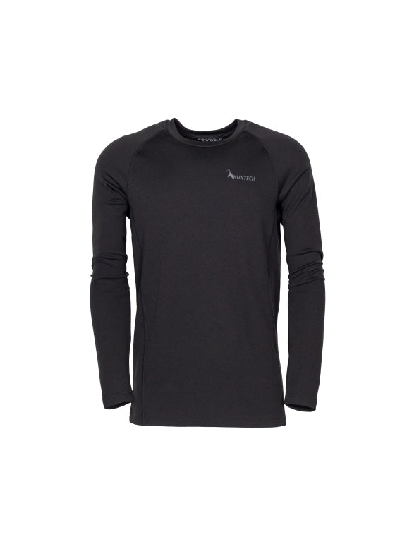 Huntech Men's Merino LS Top (black)