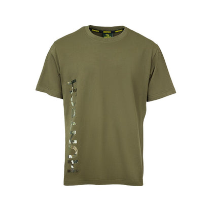 Huntech Men's Vertical Logo Tee (military)