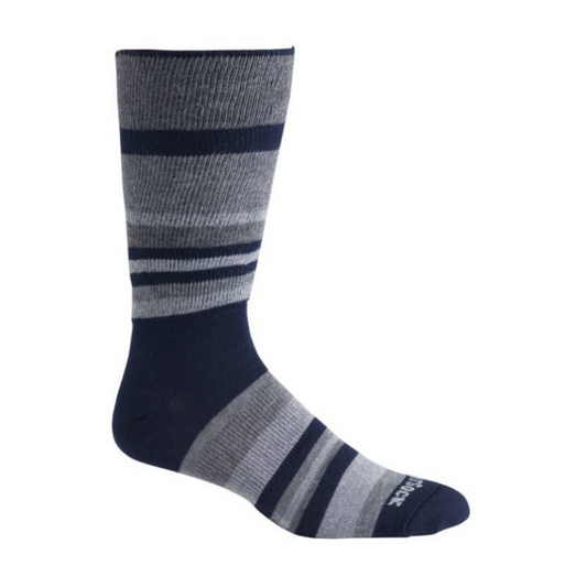 Explore - Crew Socks - Navy Stripe