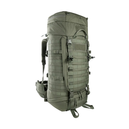 Front three-quarter view of the Tasmanian Tiger Base Pack 60 FO in olive | TT8846.331