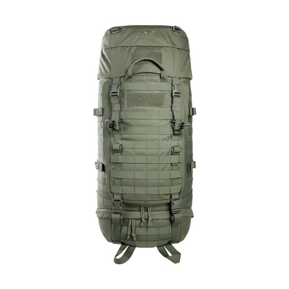 Front view of the Tasmanian Tiger Base Pack 60 FO in olive | TT8846.331