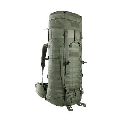 Side view of the Tasmanian Tiger Base Pack 60 FO in olive | TT8846.331