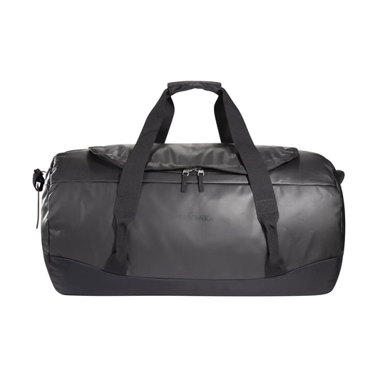 Front view of the Tatonka Basic Barrel 85 L in matte black | TADI.6982.408